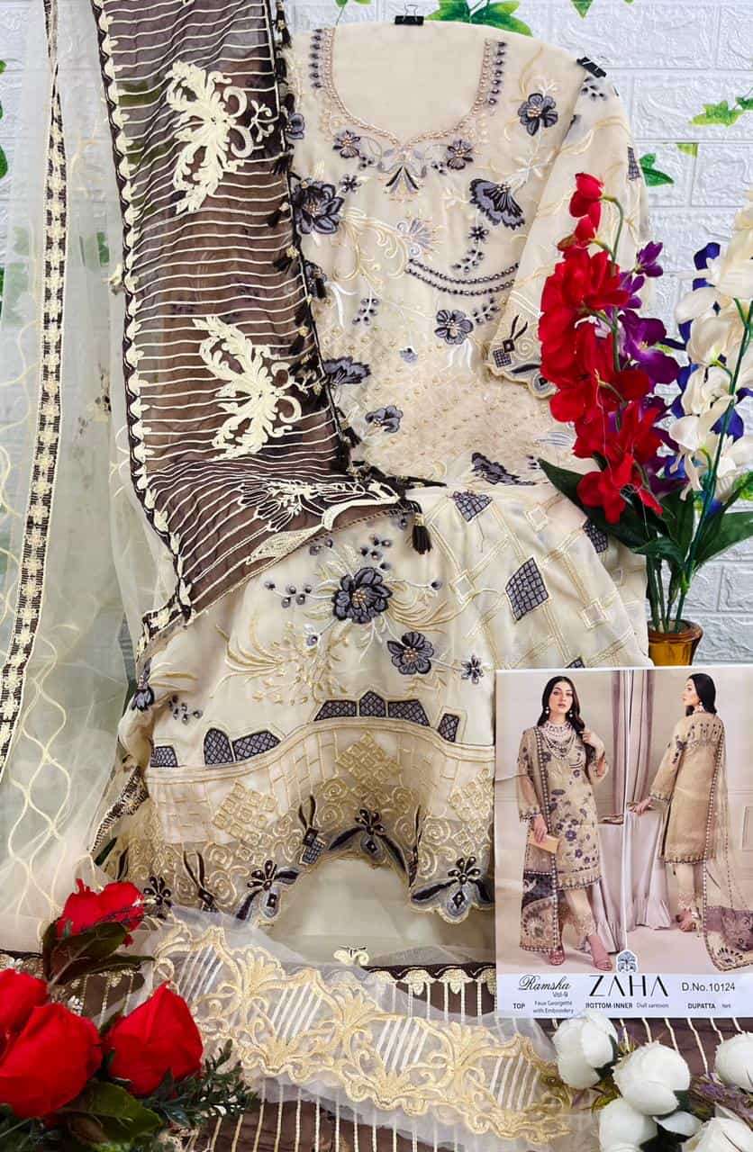 Zaha Ramsha Vol 9 Fancy Pakistani Suit view 8