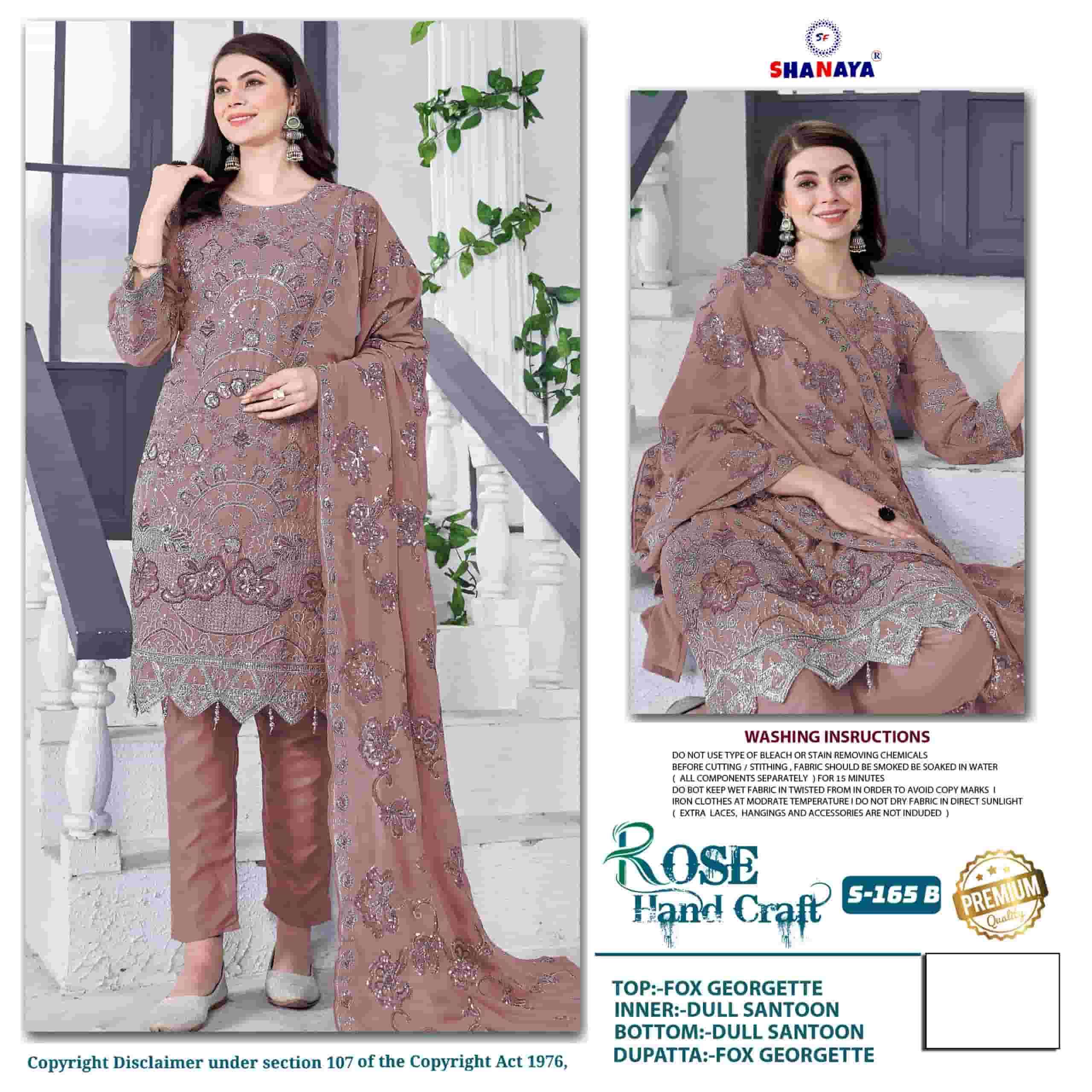 Shanaya Designer Georgette Salwar Suit