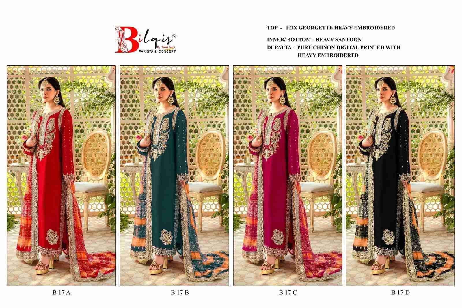 Bilqis B 17 Colors Latest New Designs Pakistani Suit Wholesalers view 8