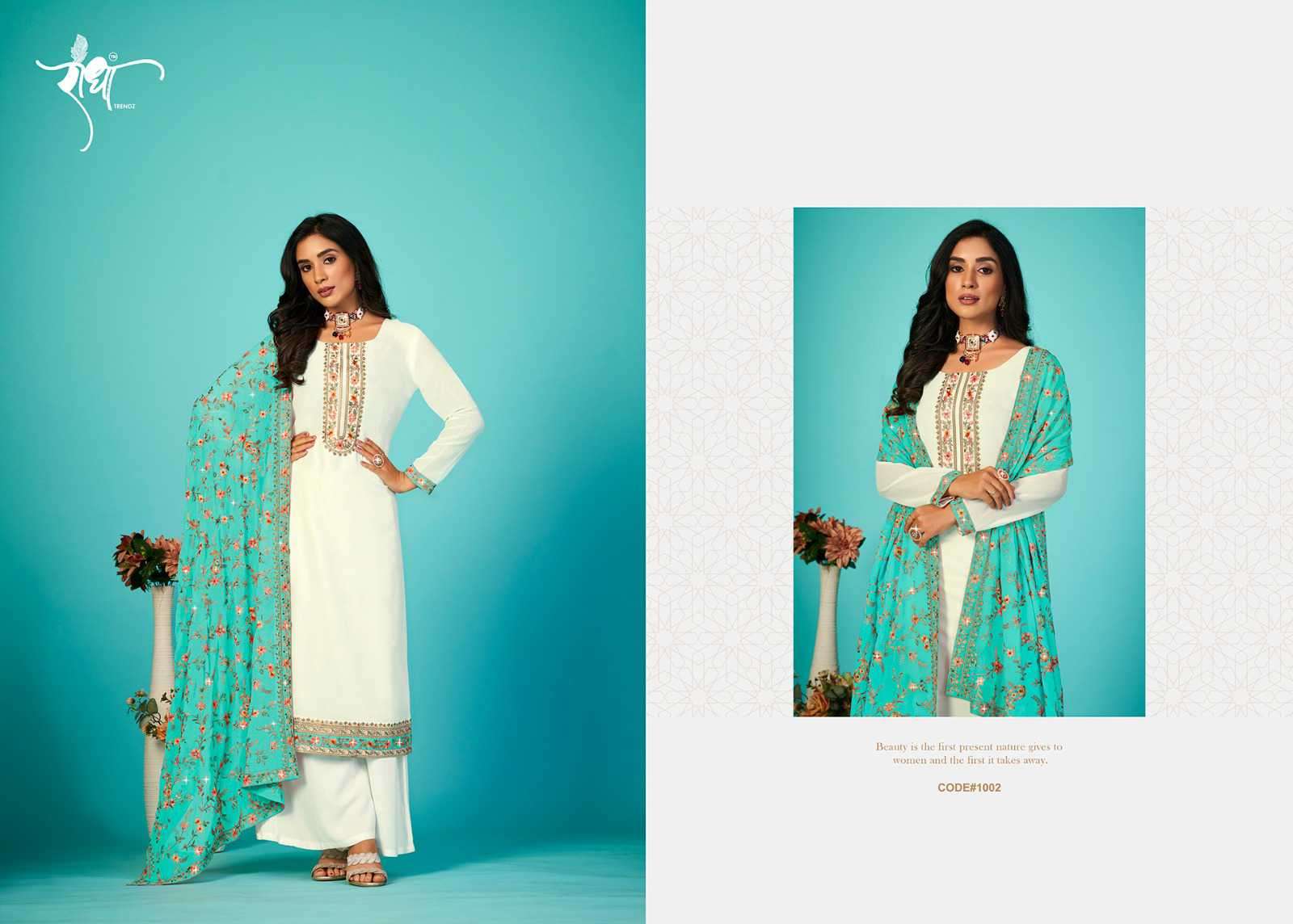 Radha Trendz Sajni Exclusive Traditional Wear Ladies Suit Exporter view 2