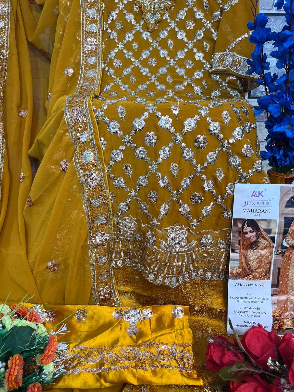 Al Khushbu Maharani Vol 4 Colours 4 Pakistani Suit Designs view 6