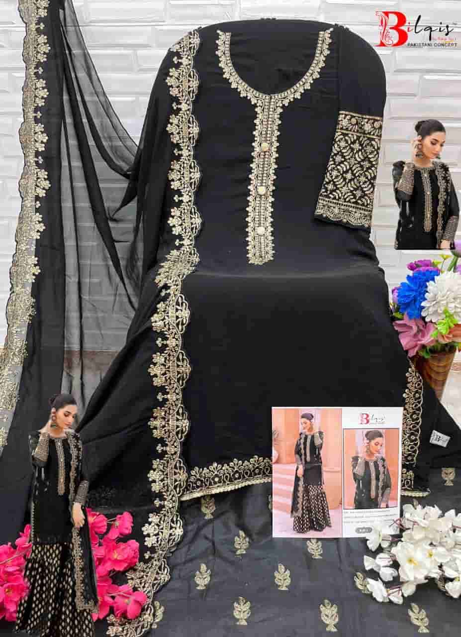 Bilqis B 85 A Party Wear Style Exclusive Designer Salwar Suit Exporter view 2