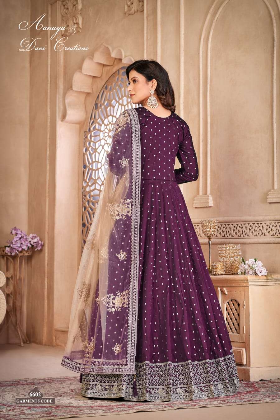 Aanaya Vol 166 Designer Anarkali Style Partywear Dress Exporter view 10