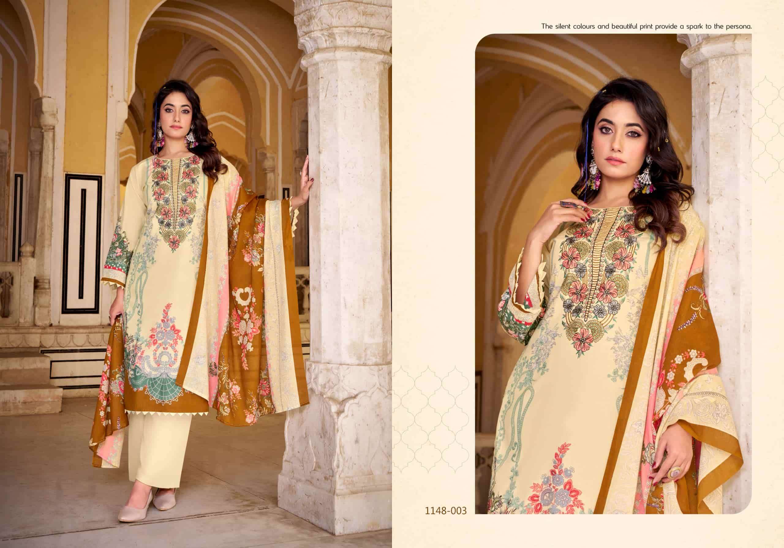 Romani Aarzu Vol 32 Fancy Cotton Dress Material Catalog view 15