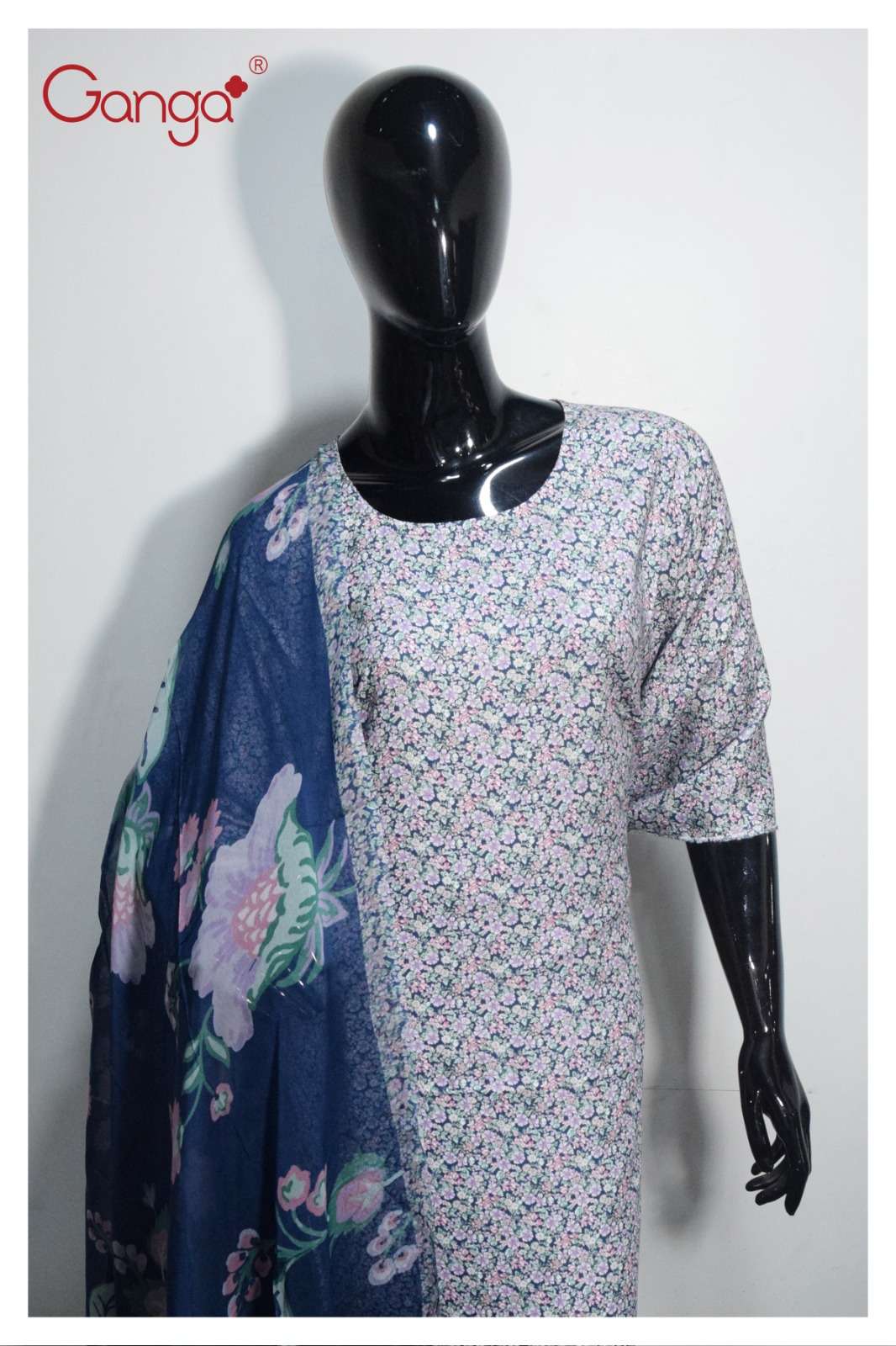 Ganga Amelia 2077 Pashmina Winter Dress view 2