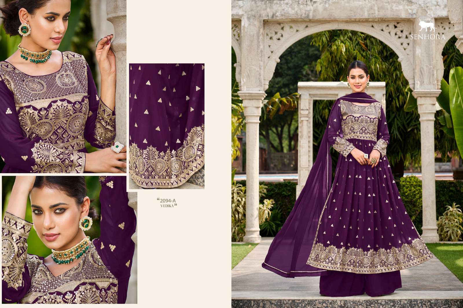 Senhora Vedika Readymade Festive Collection Designer Nyara Style Suit view 6
