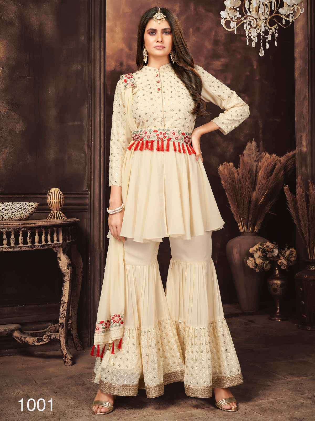 Anjani Art Couture Collection Vol 1 1001 To 1006 Partywear Designer Outfit view 15