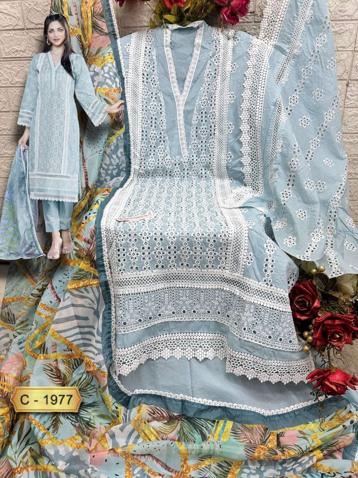 Fepic C 1977 Colors Pakistani Salwar And Suit Collection view 2