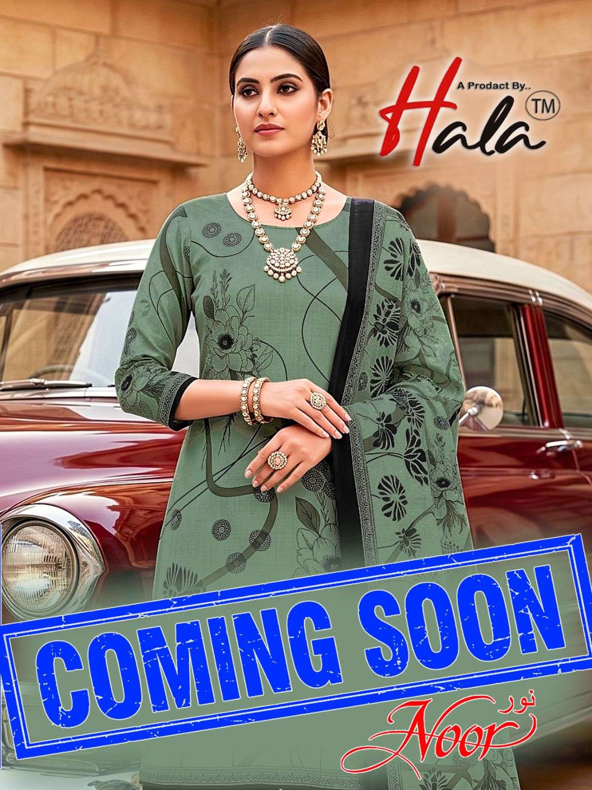 Hala Noor Vol 1 Fancy Cotton Dress Material view 5