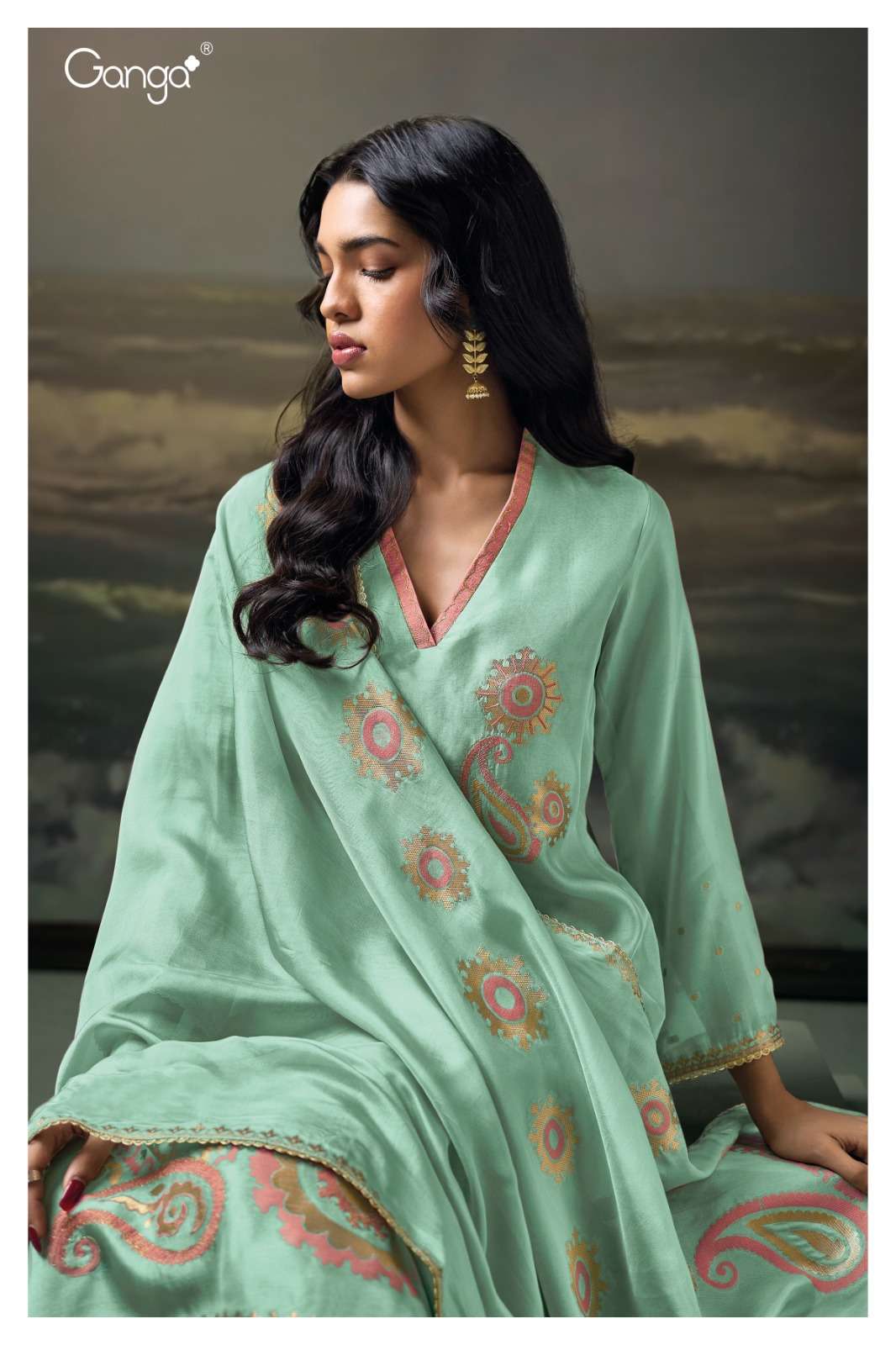 Ganga Fashion Veds 3690 Exclusive Designer Ladies Suit Latest Collection view 3
