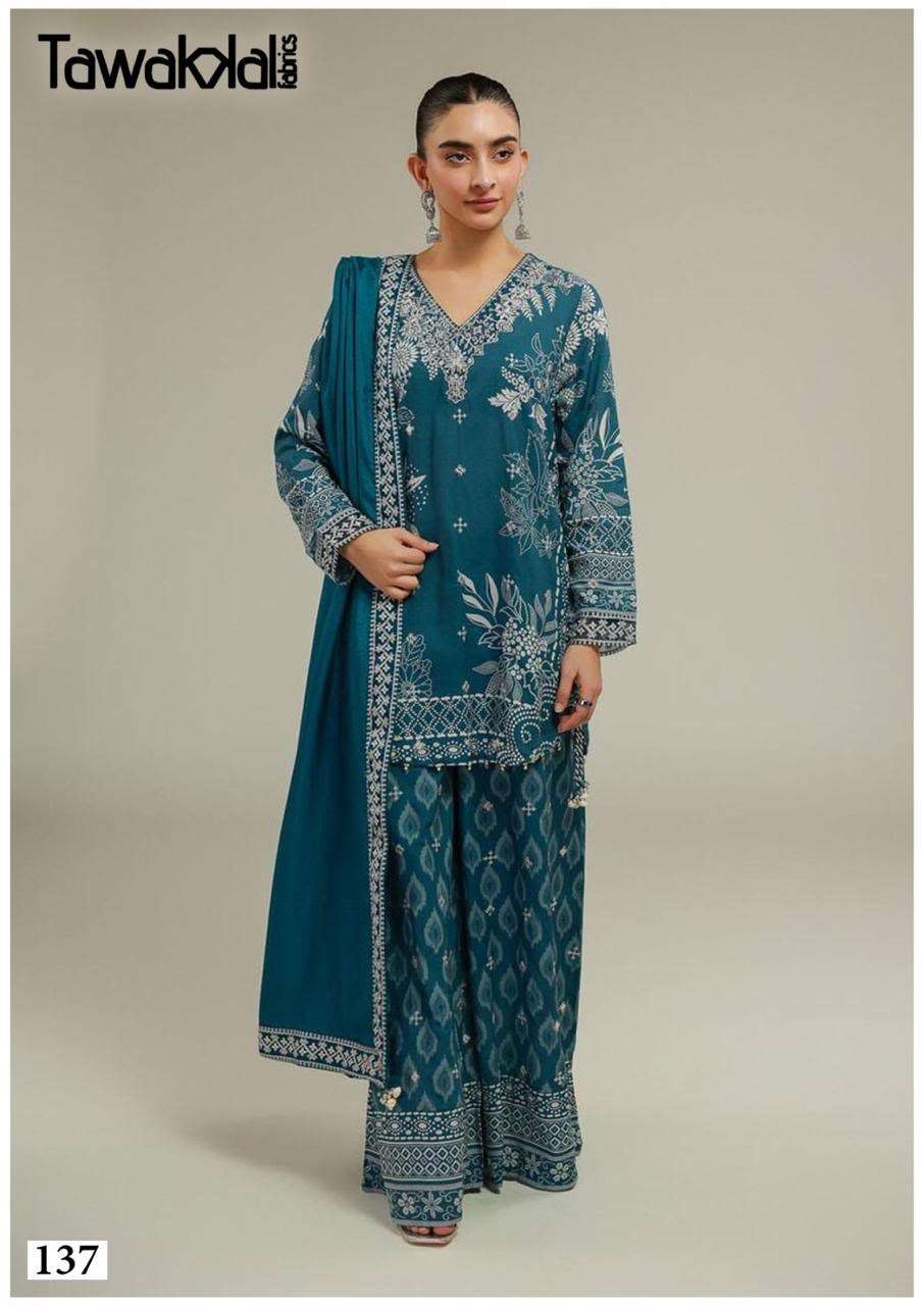 Tawakkal Saba Vol 4 Pakistani Print Cotton Salwar Suit view 8
