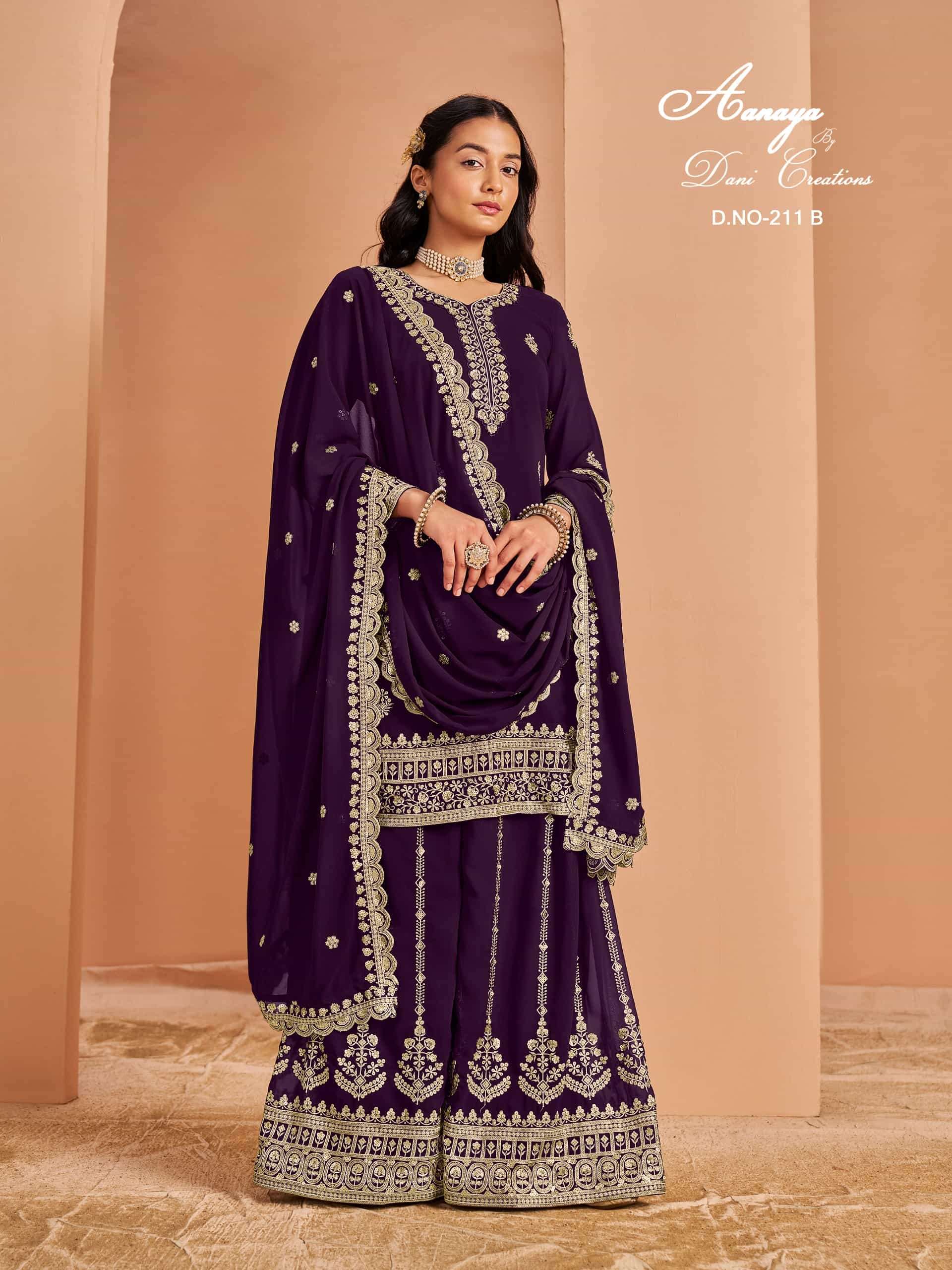 Aanaya Vol 211 Fancy Designer Suit Salwar view 2