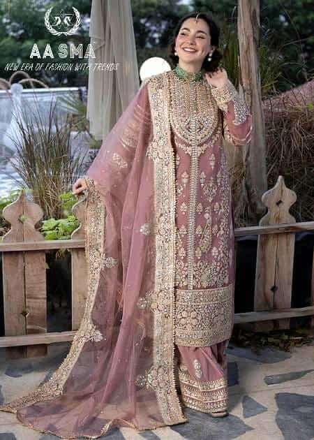 Aasma Festive Heavy Designer Pakistani Salwar Suit view 3