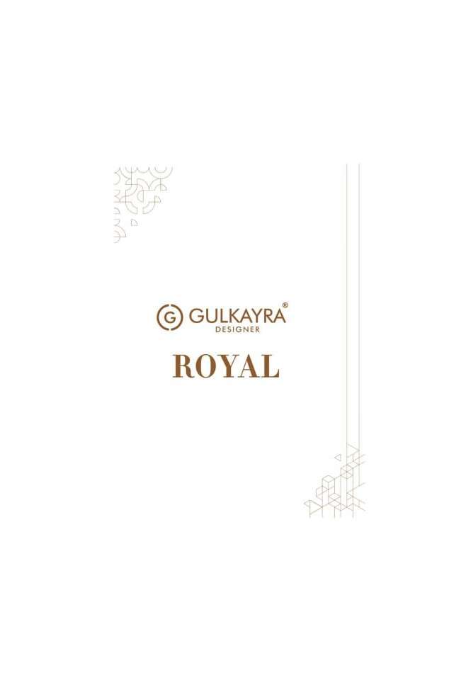Gulkayra Royal 7490 And 7491 Latest Designer Partywear Gown view 3