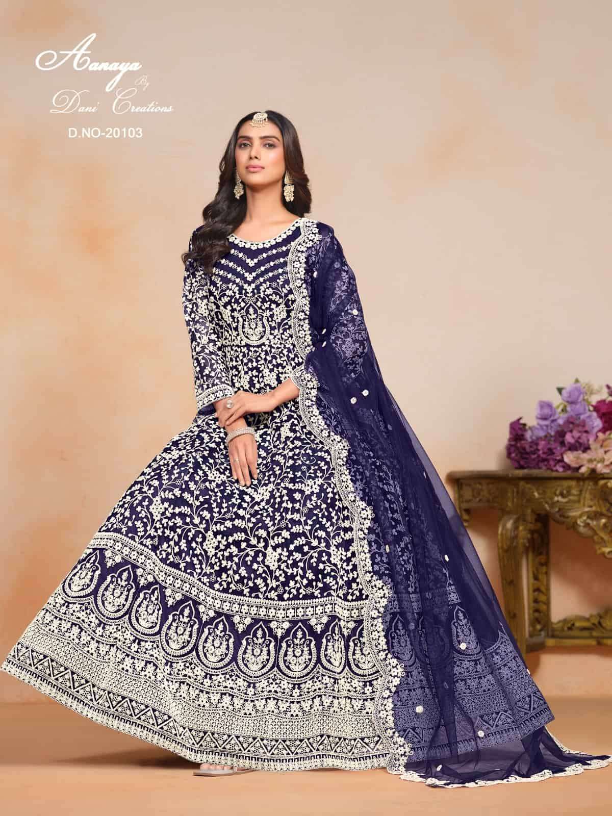 Twisha Aanaya Vol 201 Exclusive Heavy Designer Party Wear Gowns Collection view 8