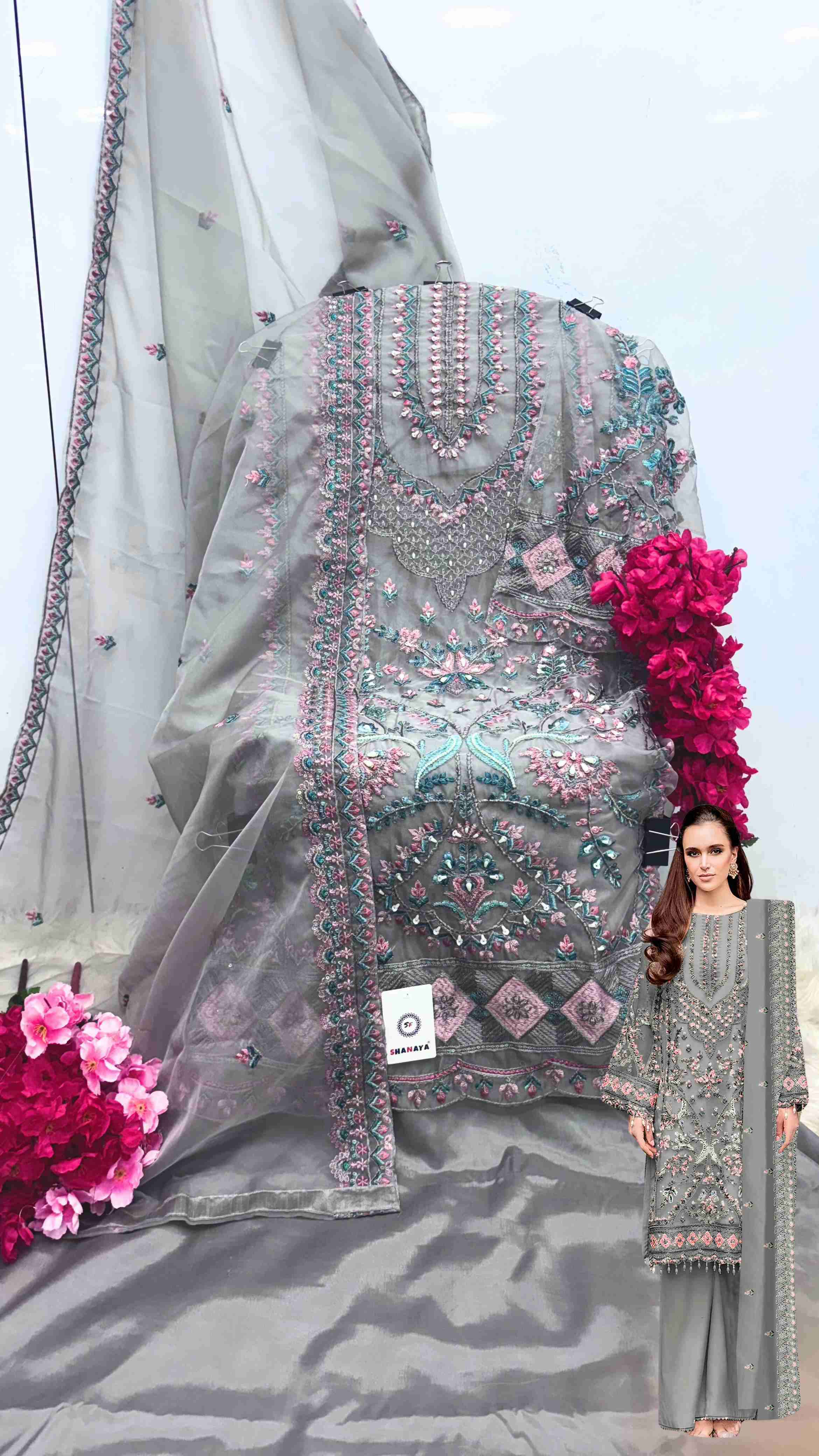 Shanaya Rose Premium S 209 Colors Pakistani Suit New view 4
