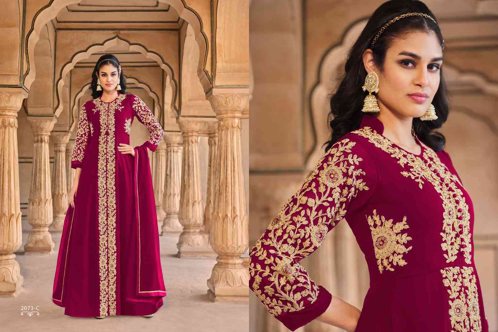 Senhora Aadhya 2073 Colors Partywear Latest Designer Dress view 8