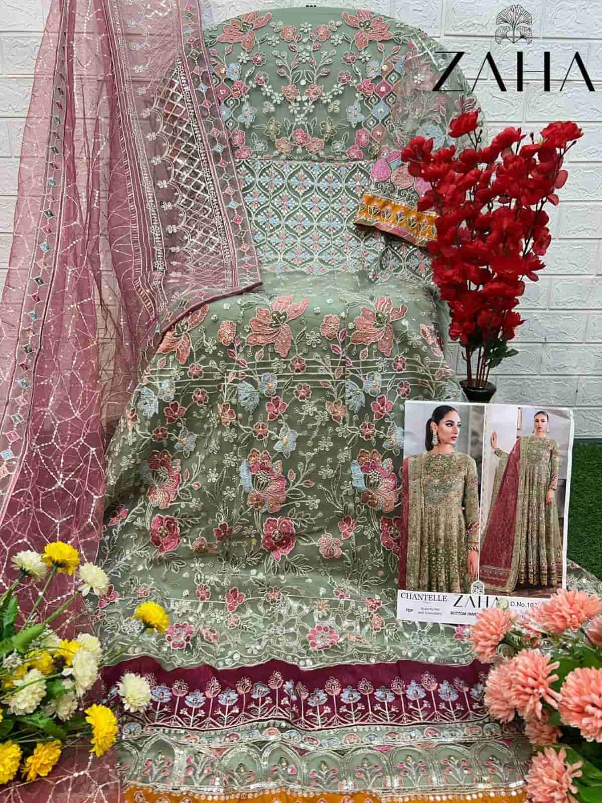 Zaha Chantelle Vol-5 Pakistani Salwar Suit view 2