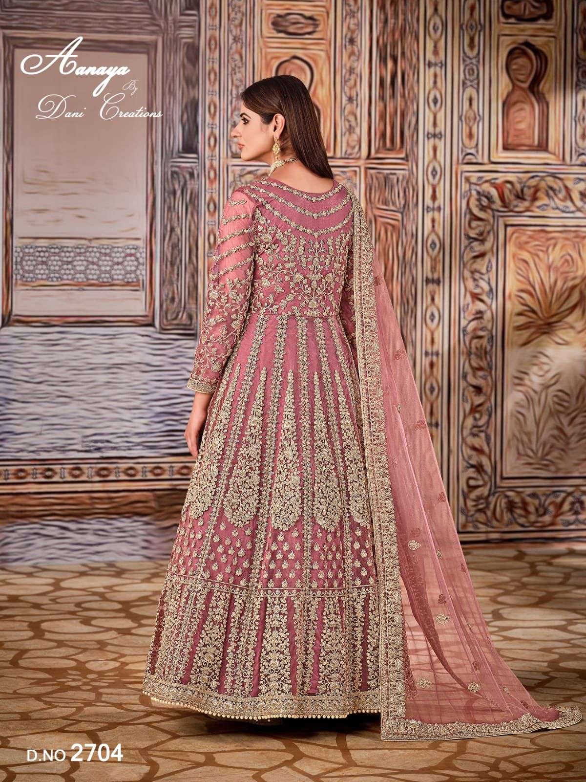 Aanaya Vol 127 Designer Work anarkali Salwar Kameez view 9