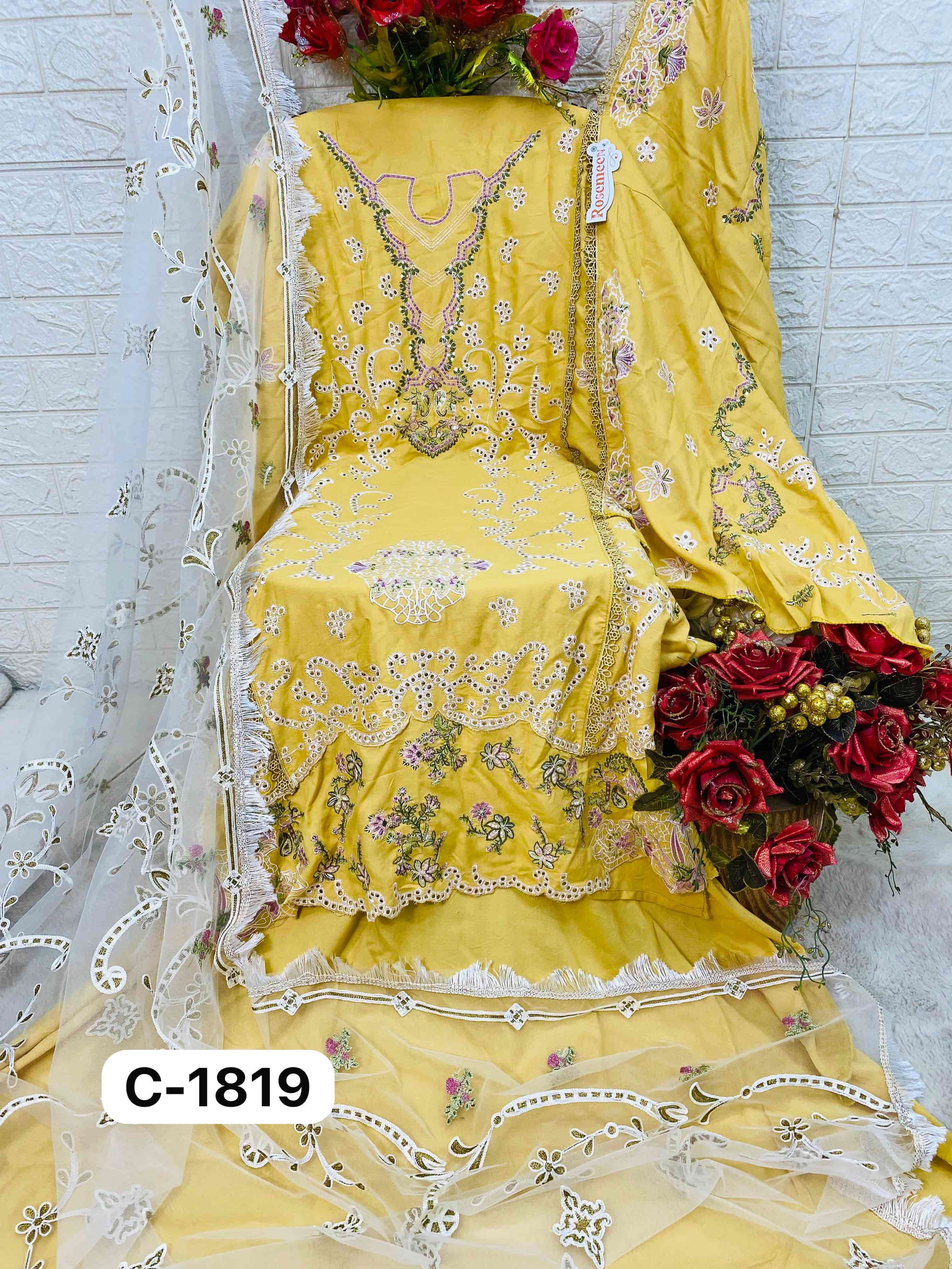 Fepic 1819 Exclusive Rayon Pakistani Salwar Kameez Exporter view 2