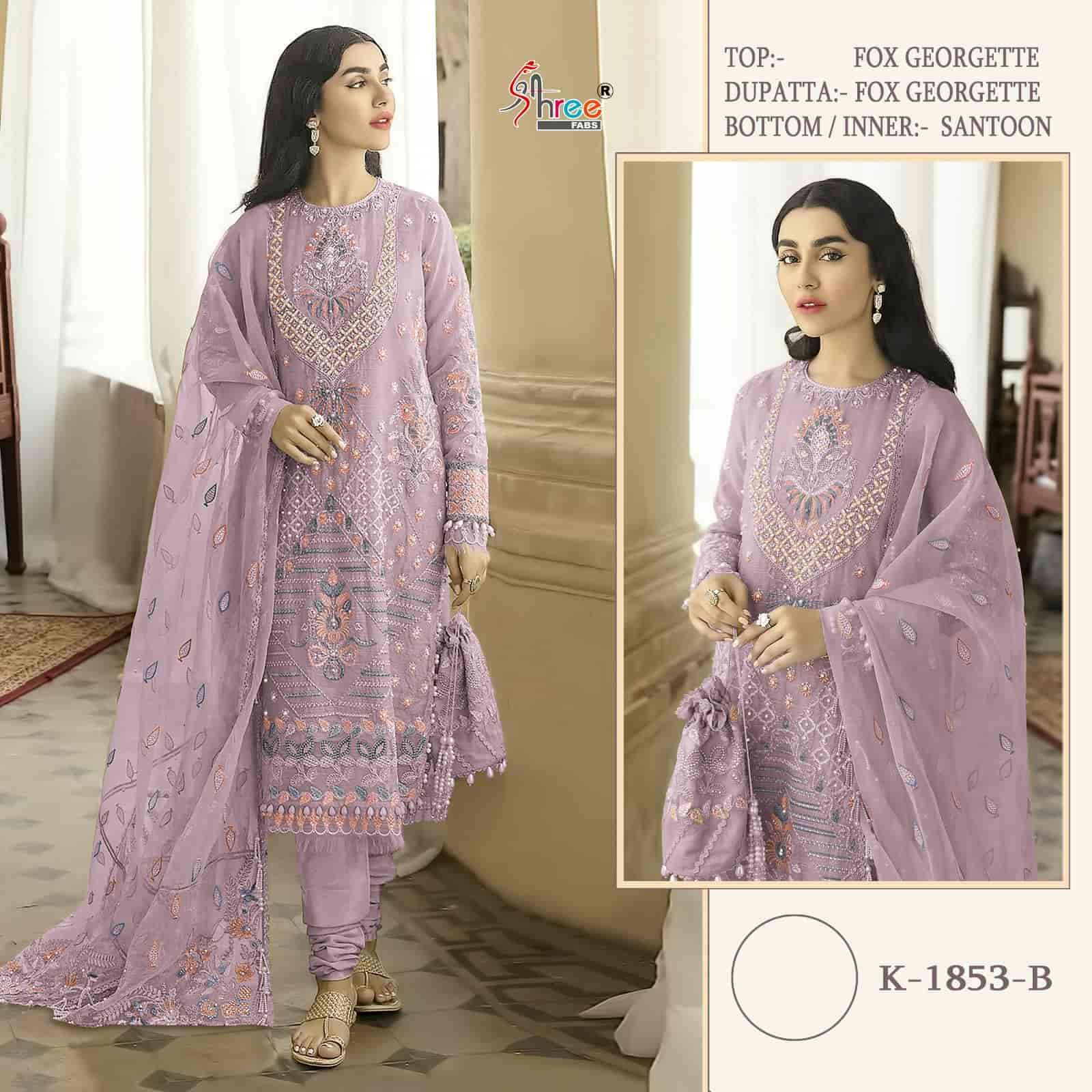 Shree Fabs K 1853 Pakistani Festive Salwar Suit view 4
