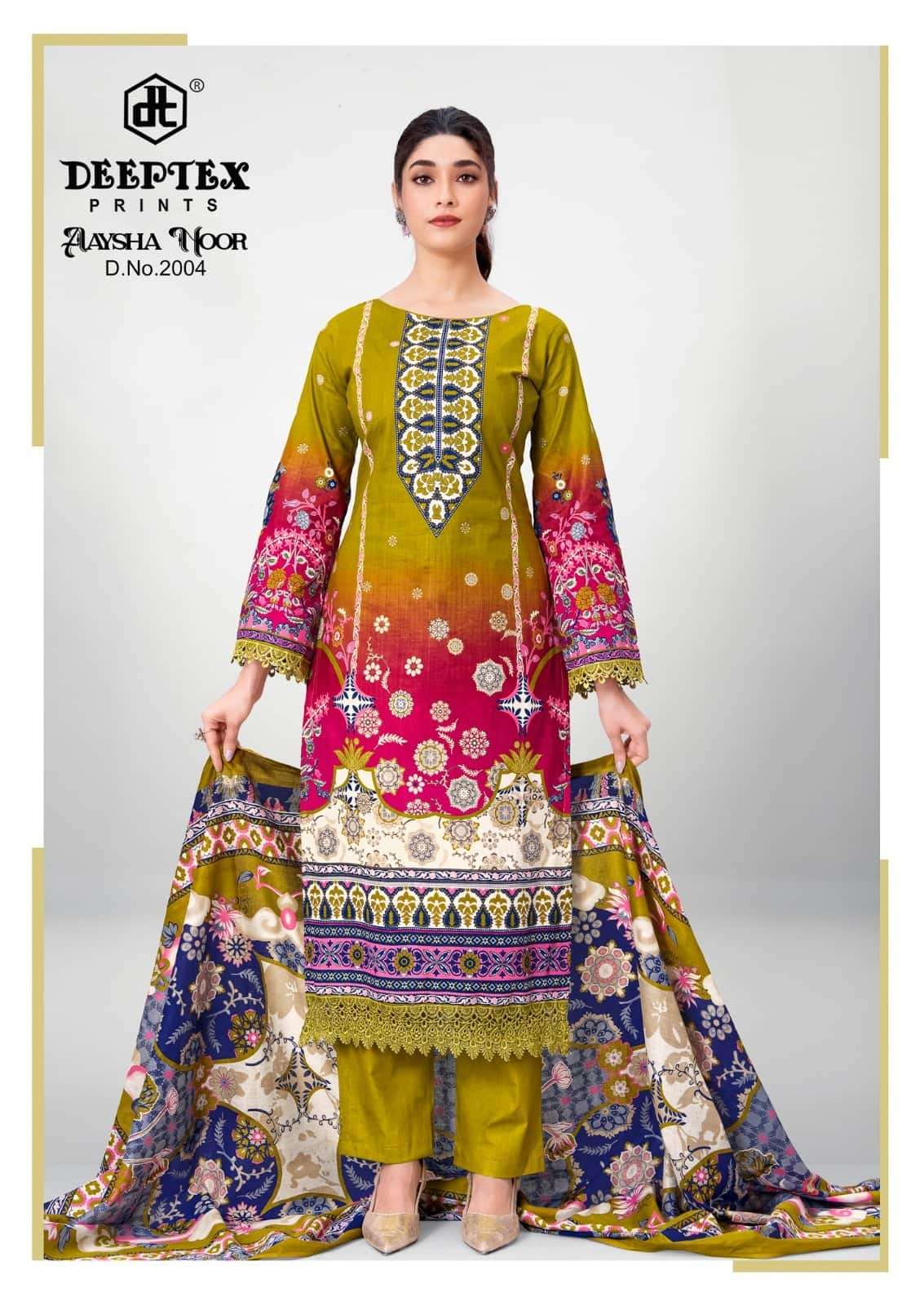 Deeptex Aaysha Noor Vol 2 Fancy Cotton Dress Material view 6