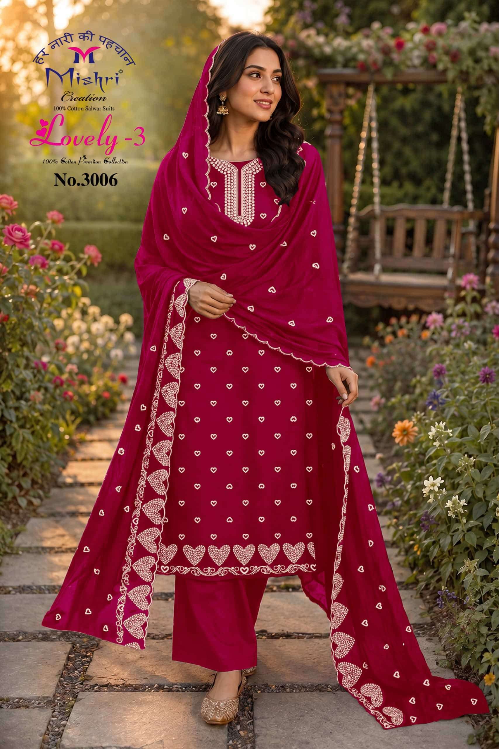 Mishri Lovely Vol 3 Exclusive Cotton Dress Material view 4