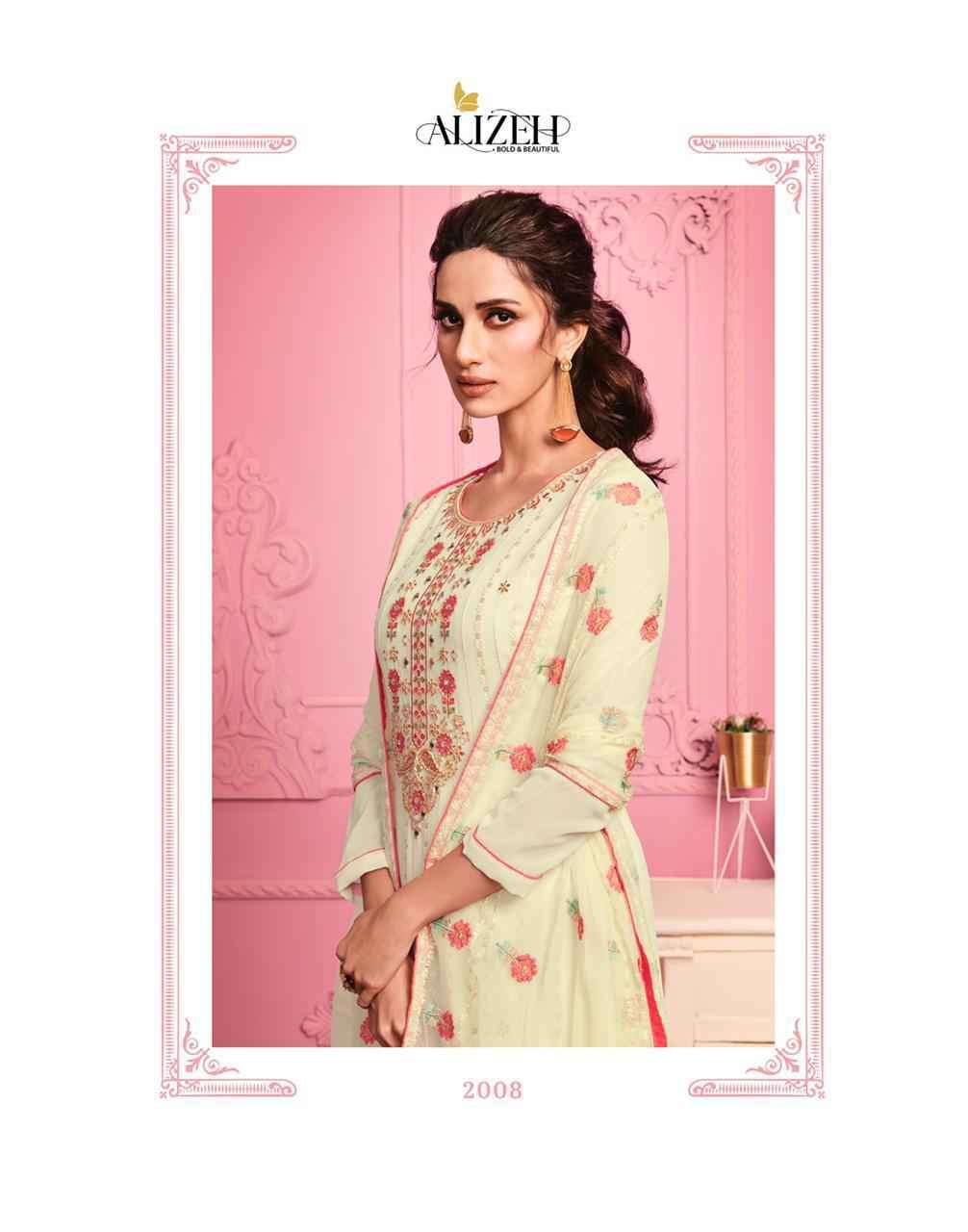 Aliizeh Murad Vol 1 Party Wear Straight Suit Collection at Best Rate view 15