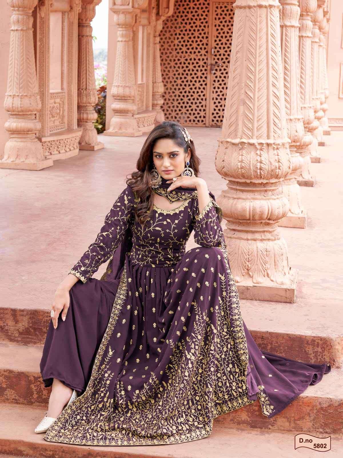Aanaya Vol 158 Partywear Gharara Dress Designer Collection Exporter view 4