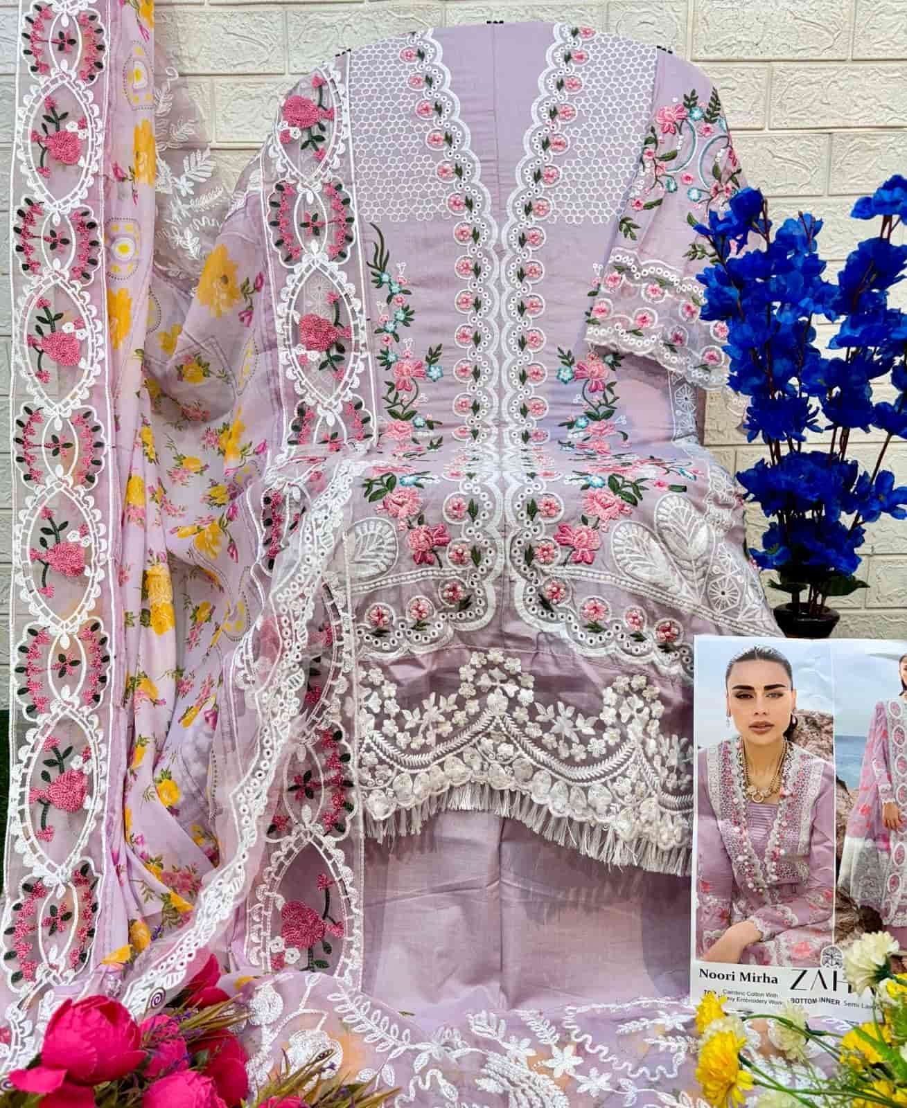 Zaha Noori Mirha Embroidered Salwar Suit view 2