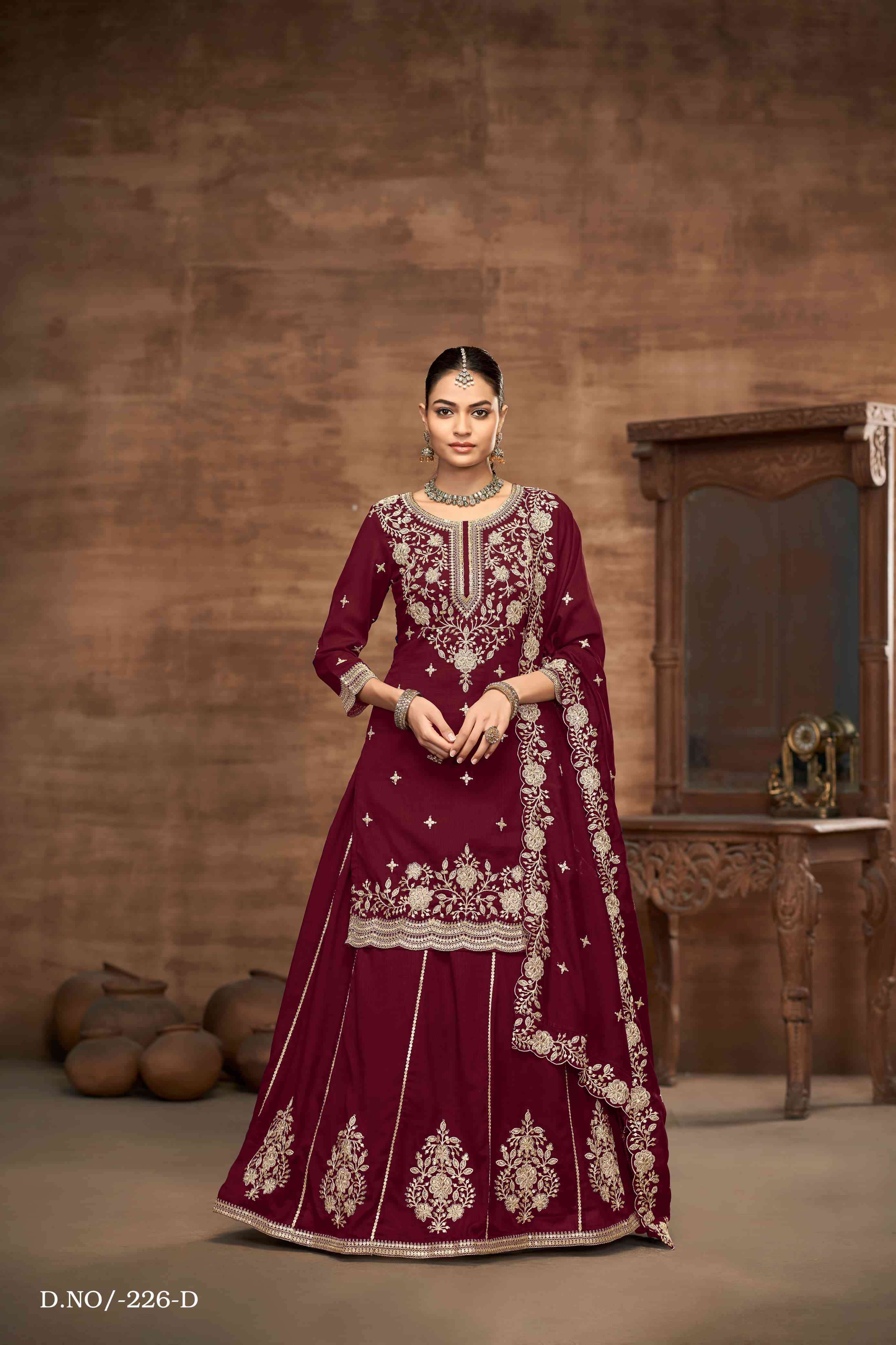 Aanaya Vol 226 Colors Lehenga Style Heavy Salwar Kameez view 6
