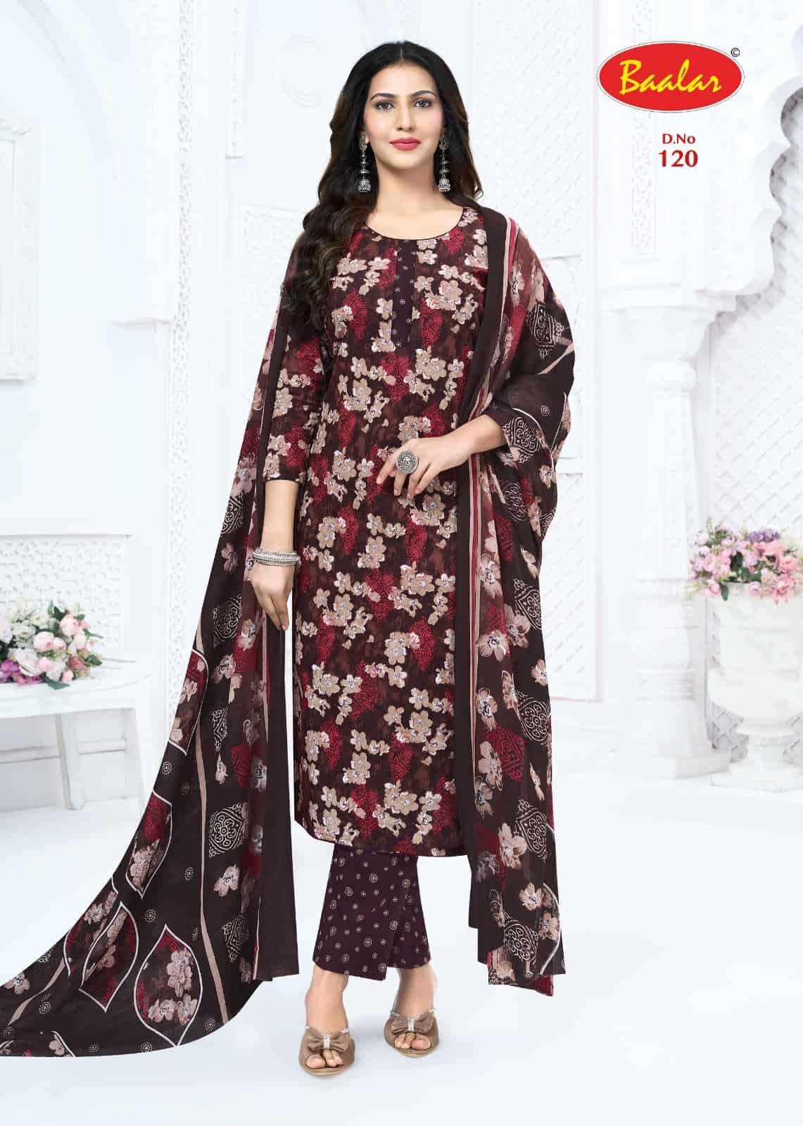 Baalar Zeenat Vol 1 Premium Wear Cotton Dress Catalog view 11