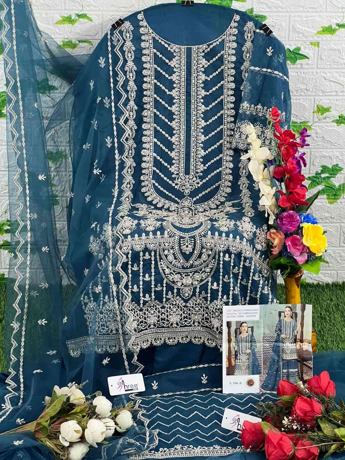 Shree Fabs S 796 Colors Pakistani Exclusive Designer Wedding Wear Suit Wholesalers view 6