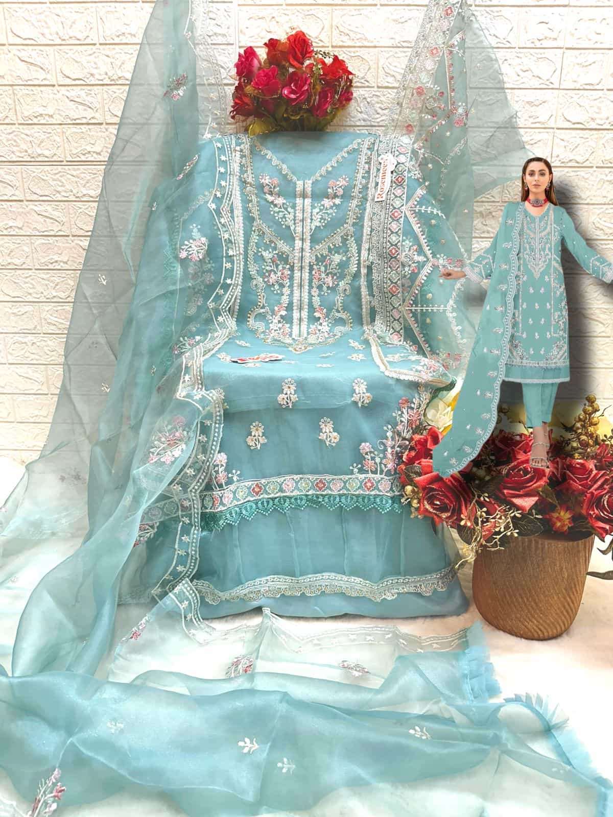 Fepic D 5409 Colors Pakistani Designer Style Festive Wear Salwar Suit Online view 6