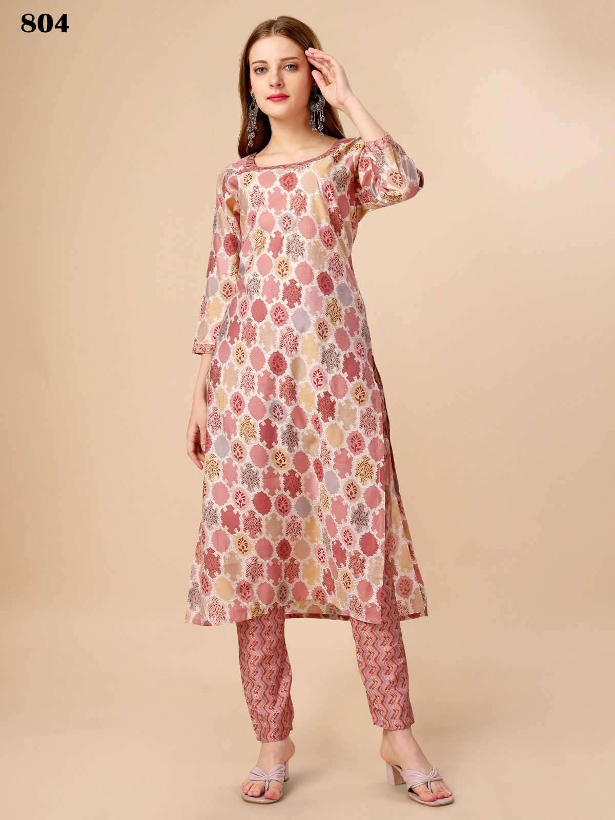 Beriston Bs Vol 8 Fancy Cotton Kurti Pant Dupatta Single Collection Price view 9