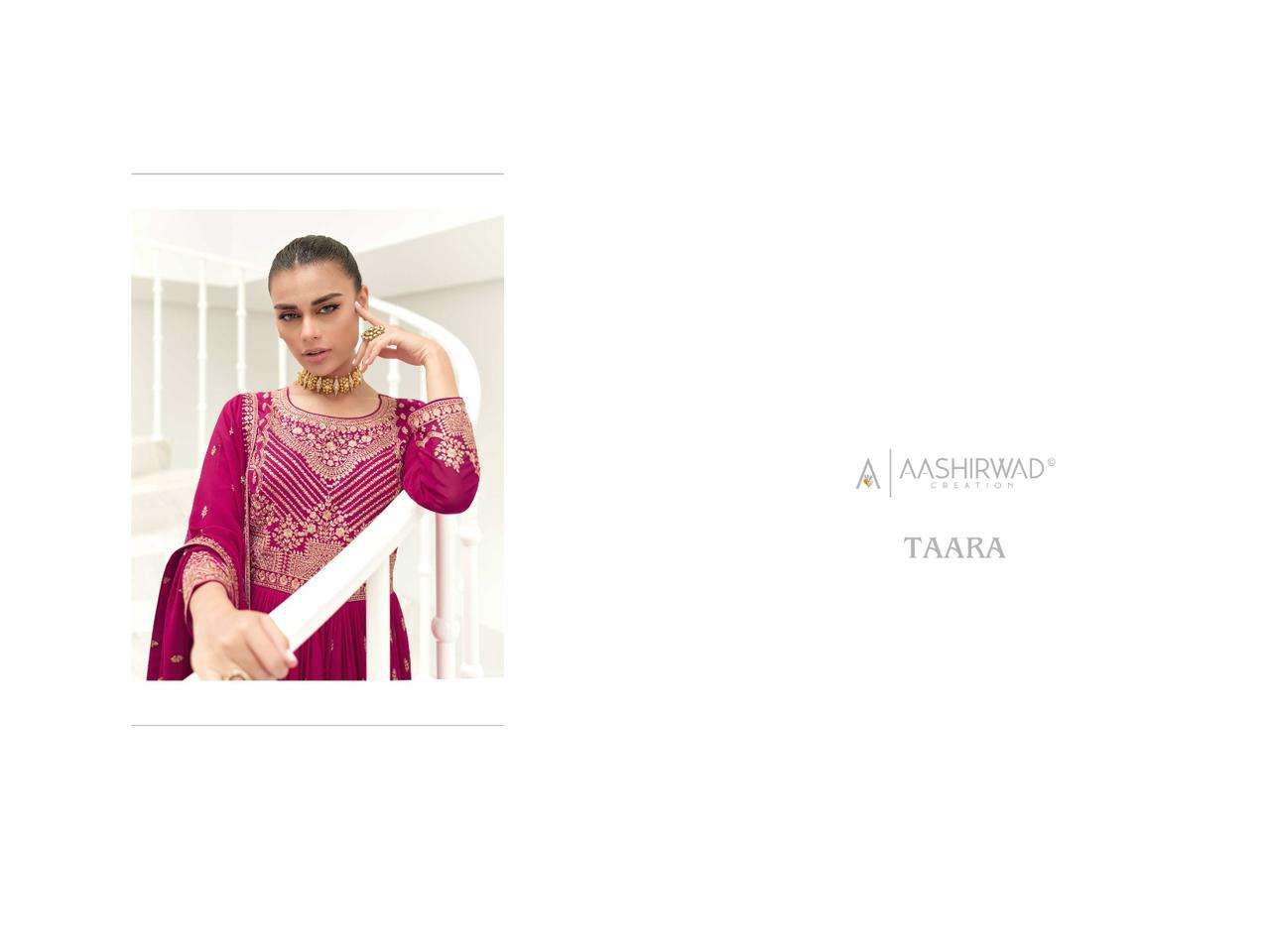 Aashirwad Gulkand taara Exclusive Ready to Wear Anarkali Suit Collection view 11