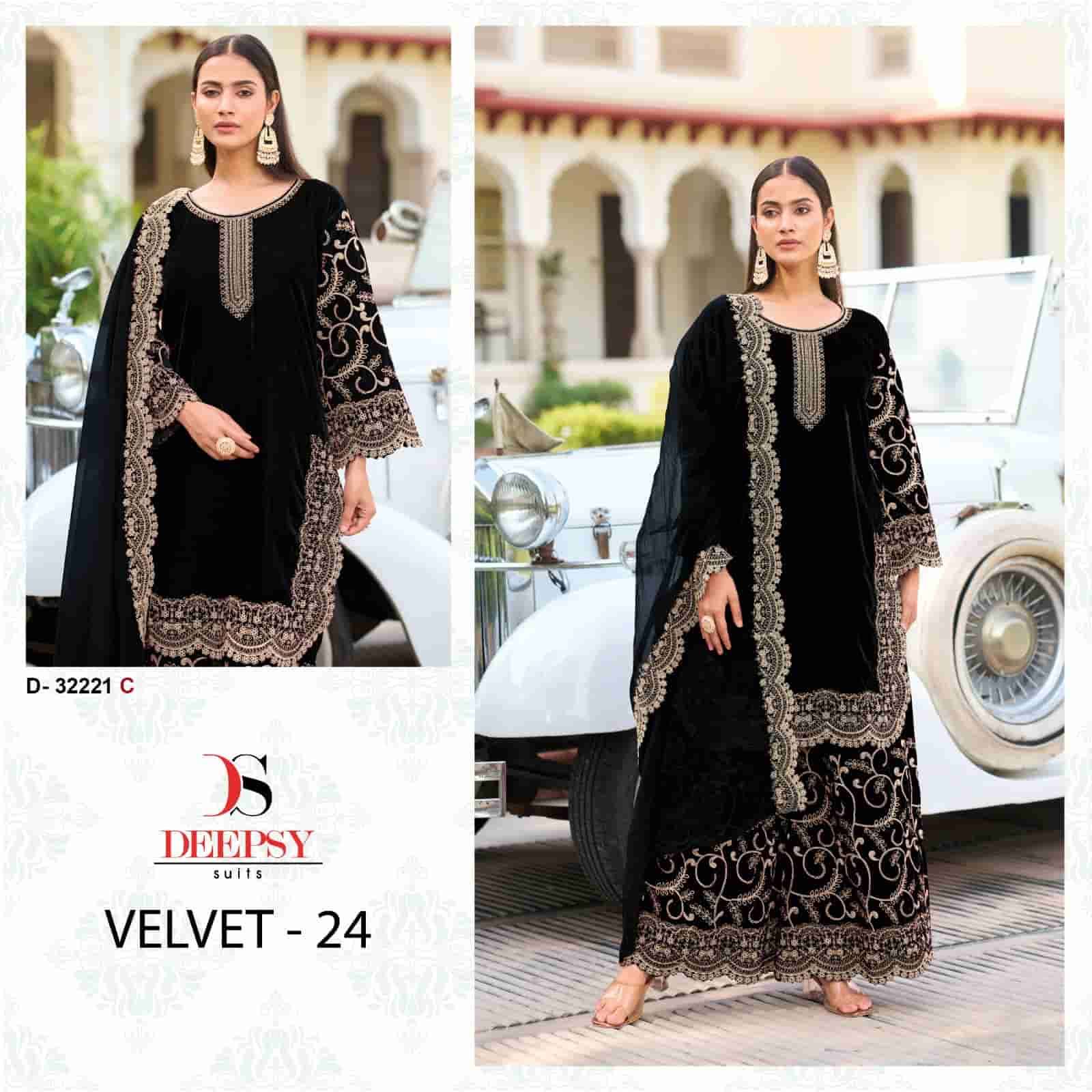Deepsy D 32221 D Party Wear Style Designer Pakistani Velvet Suit Exporter