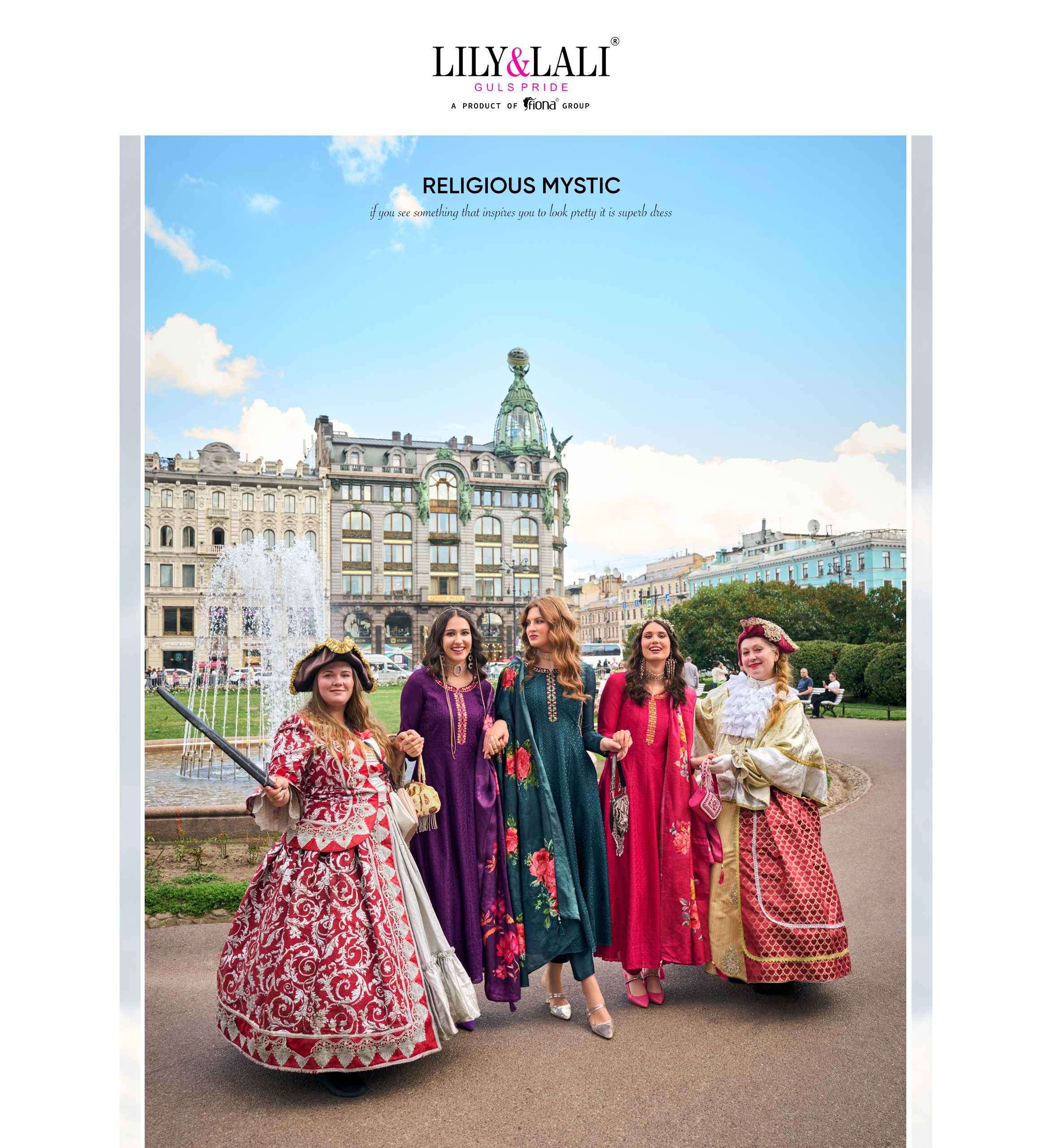 Lily And Lali Alamzeb Anarkali Pattern Premium Design Readymade Suit view 10
