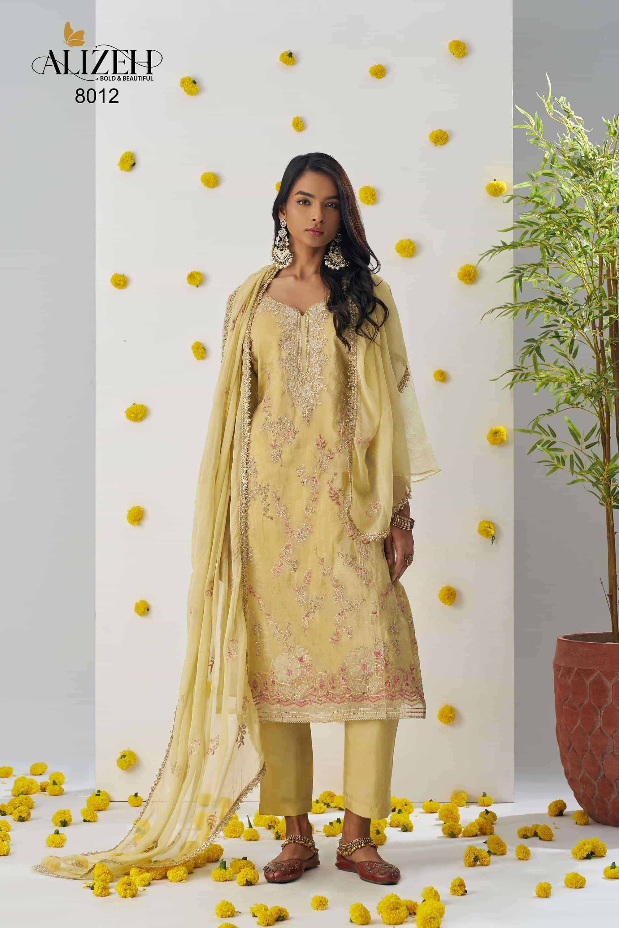 Alizeh Raag 4 Colors Pakistani Salwar Suit Collection At Price view 5