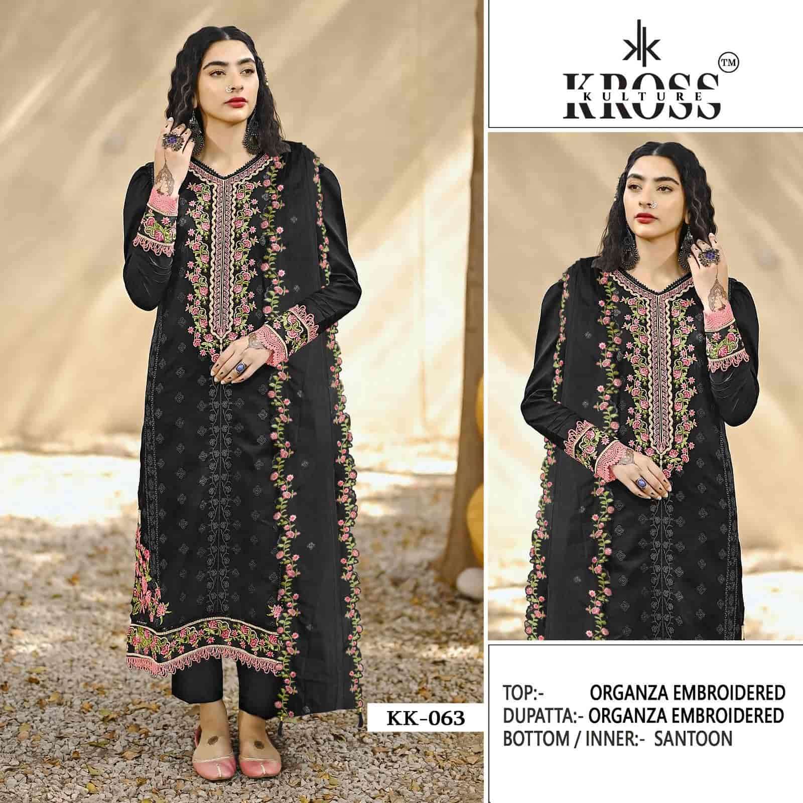 Kross Kulture KK 063 Colors Pakistani Party Wear Style Designer Salwar Suit Wholesalers view 3