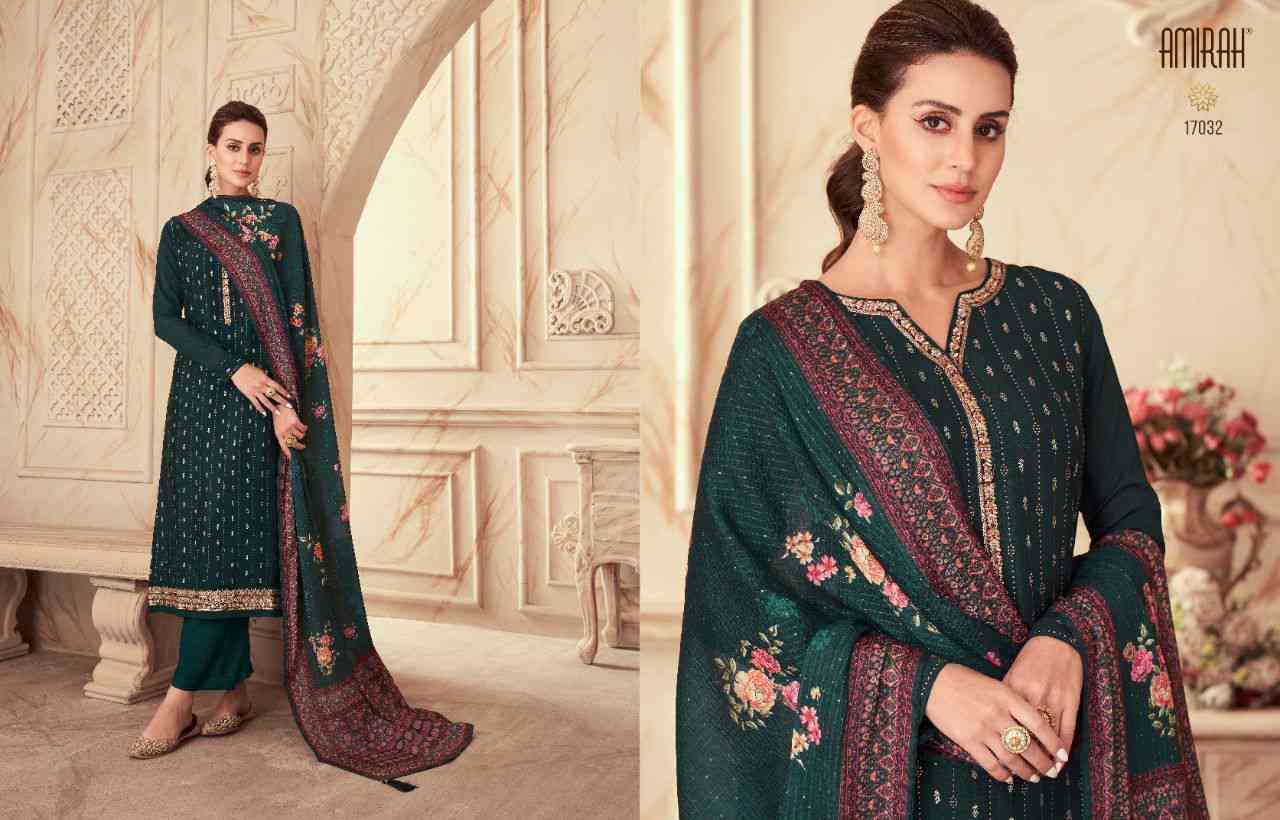 Amirah Libas Festive Collection Silk Salwar Suit New Collection view 3