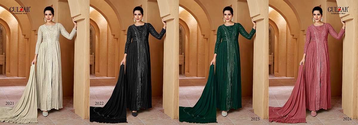 Gulzar Rhea Exclusive Designer Party Wear Dress view 19
