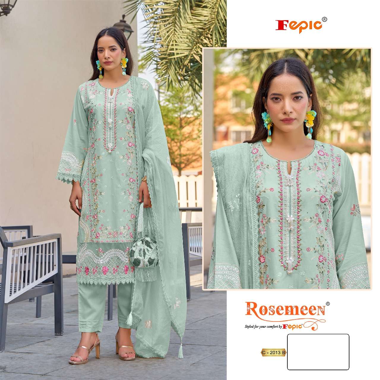 Fepic C 2013 Colors Pakistani Suit Salwar Price view 2