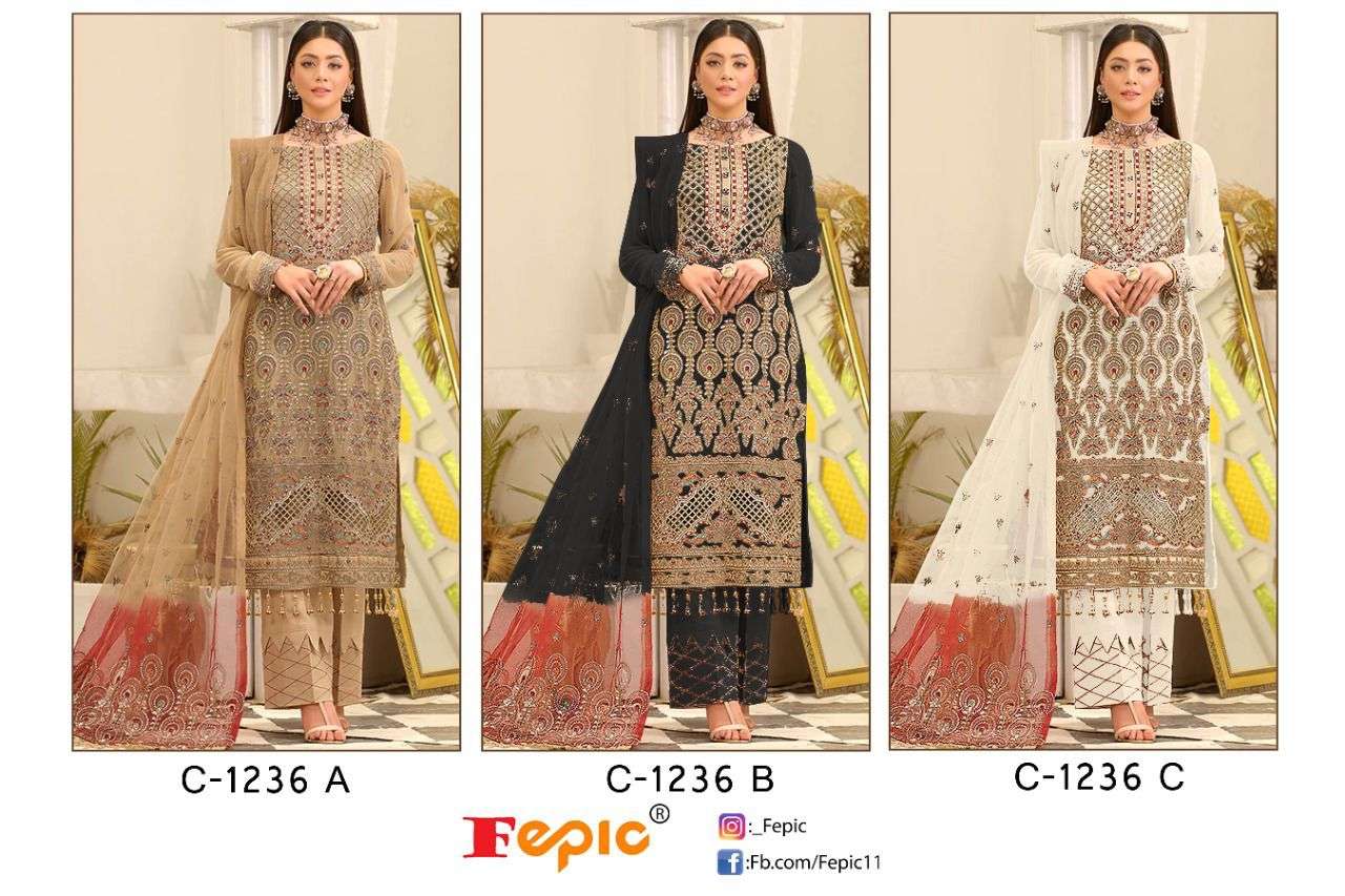 Fepic C 1236 Colors Exclusive Pakistani Suit Collection view 7