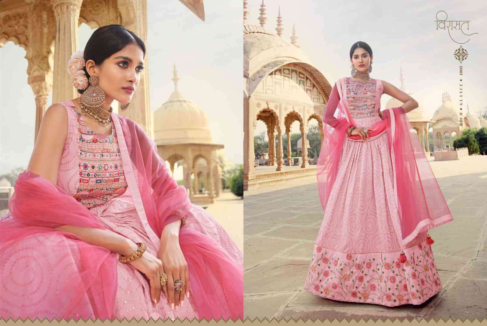 Virasat Kadambari 1001 To 1006 Designer Partywear Gown view 10