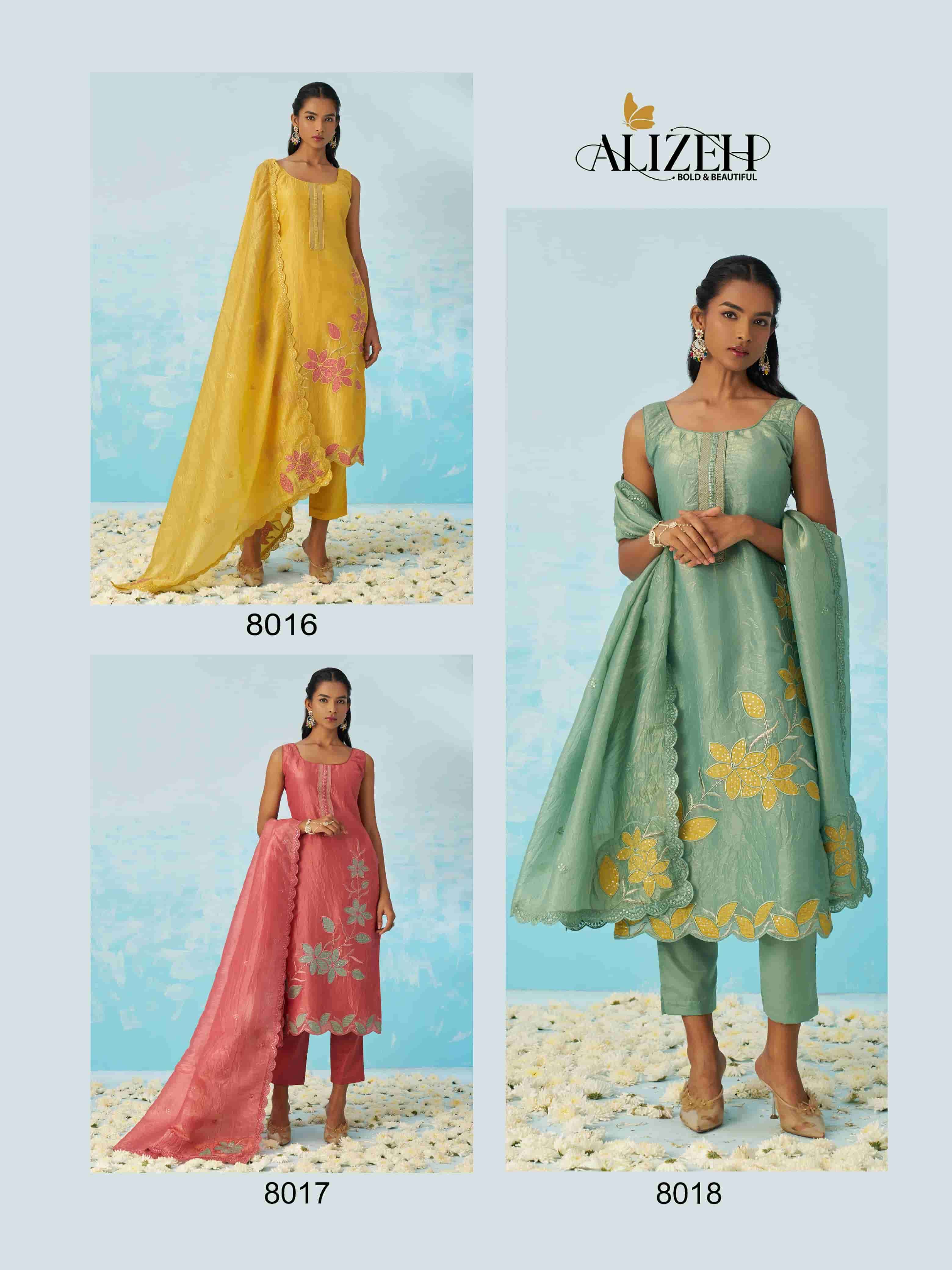 Alizeh Jasmine Fancy Crush Salwar Suit view 22