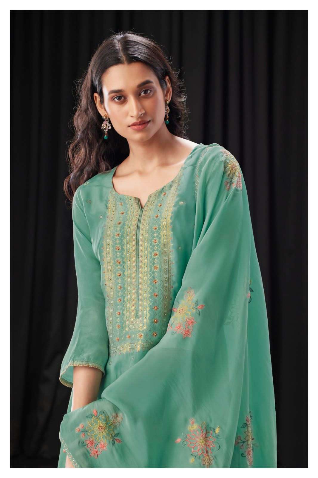 Ganga Banita 1698 Exclusive Premium Designs Crape Salwar Suit view 2