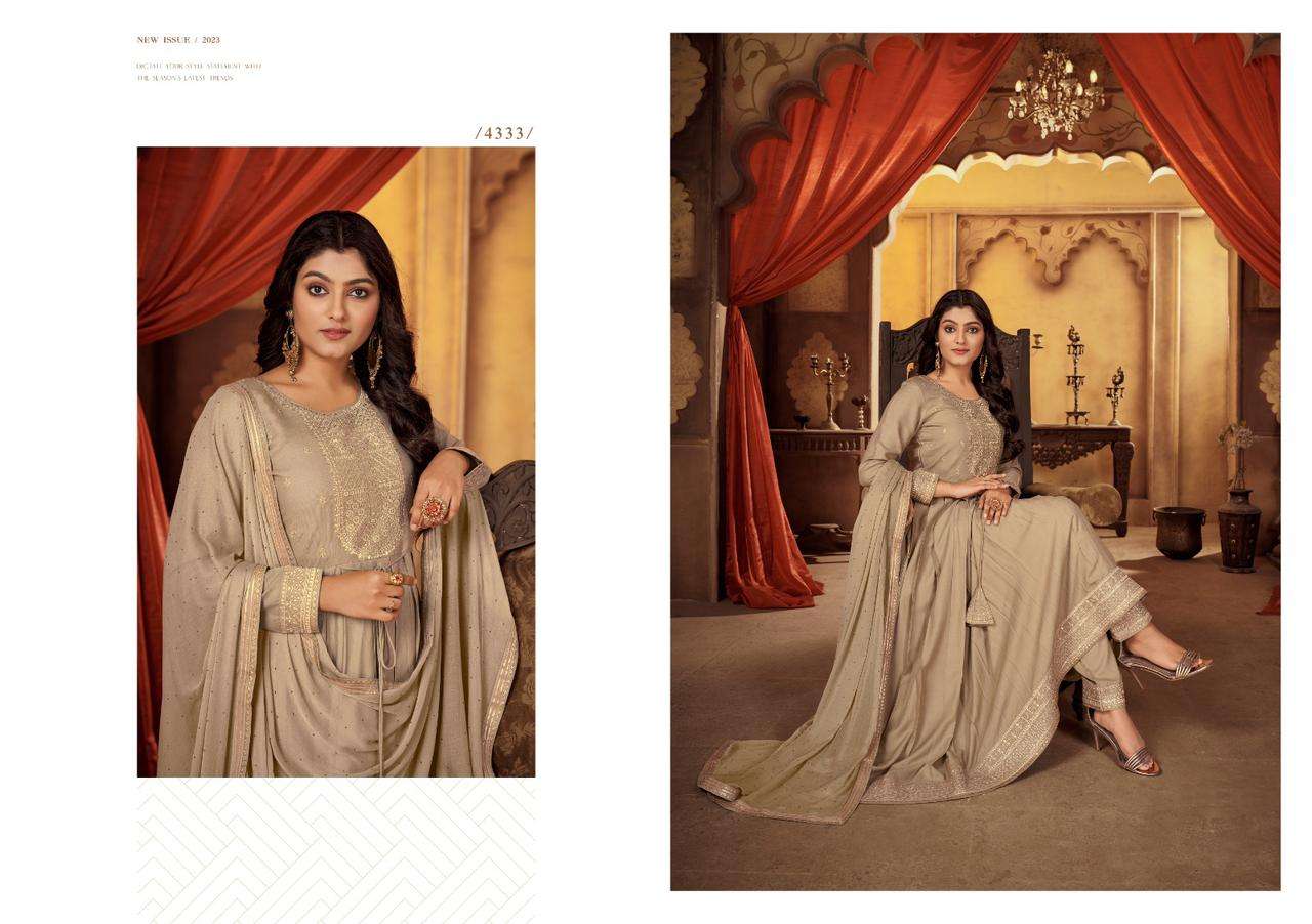 Rangoon Mahira Fancy Anarkali Style Readymade Dress view 12
