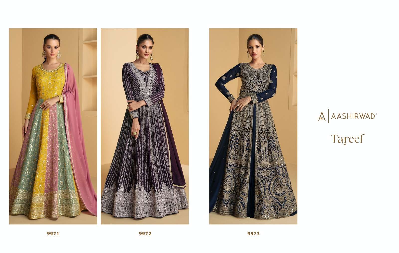 Aashirwad Tareef Indo-Western Partywear Dress view 7
