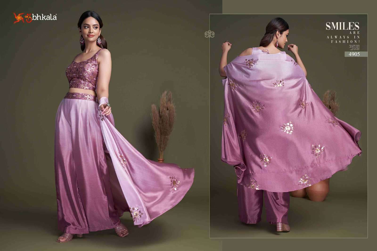 Shubhkala Flory Vol 34 Exclusive Shrug Style 3 Piece Stylish Western Outfit view 9